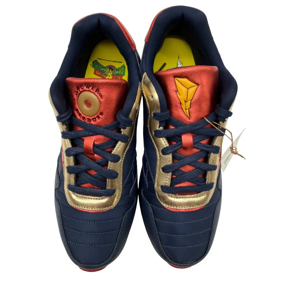 Reebok Heritance Power Rangers Shoes Mens 7.5 Blue New GZ0917 Sneakers